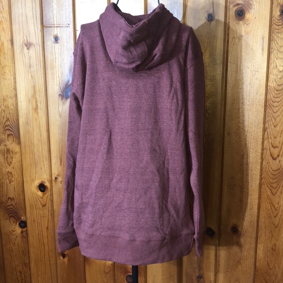 Womens Ariat real hoodie Maroon western country comfy causal size medium USA​ - Picture 7 of 10